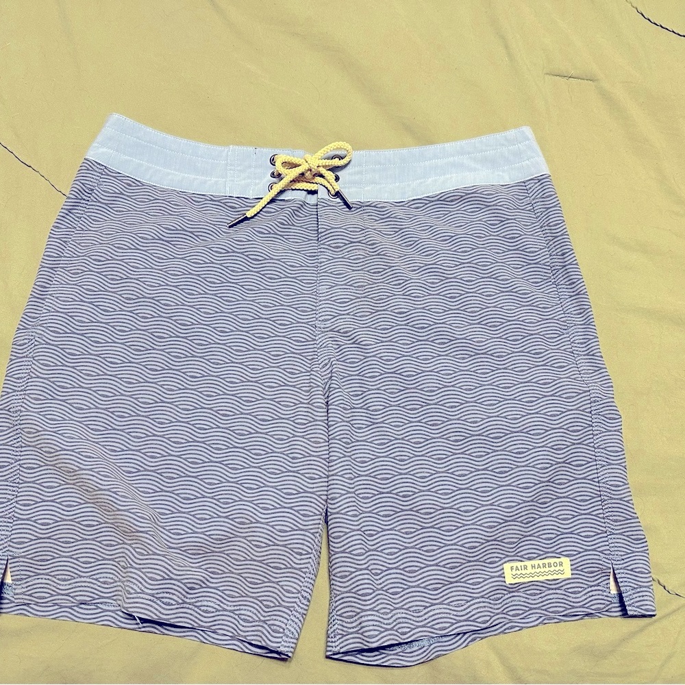 Fair Harbor Nautilus Boardshort - Blue Wave - Size 32